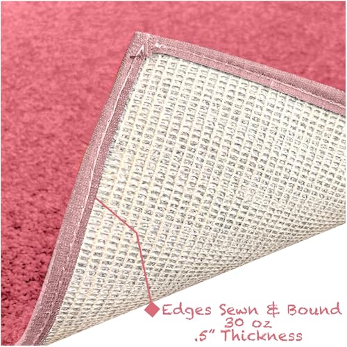 Soft & Colorful 9' x 9' Kids Classroom Area Rug