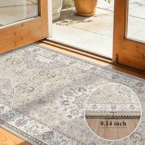 Washable Entryway 3x7 Runner Rug (21 Sq Ft)