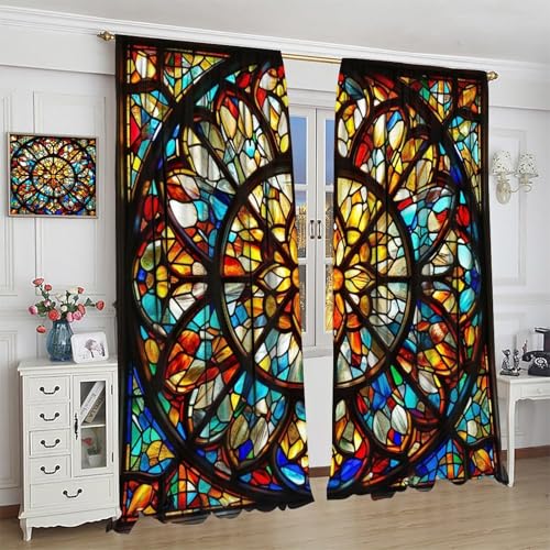 Stained Glass Curtains