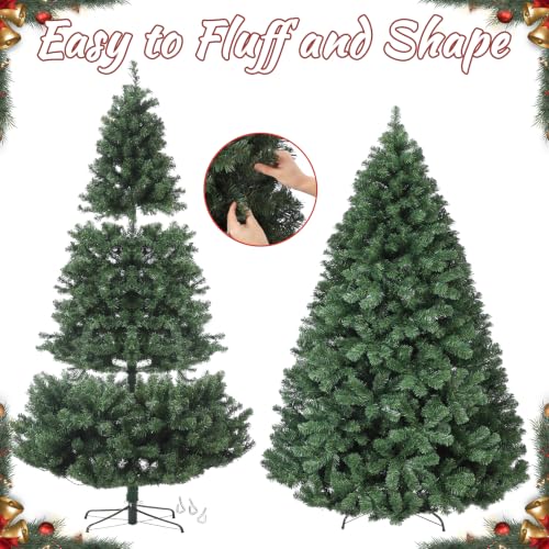 12ft Prelit Fraser Fir Wide Artificial Christmas Tree with RGBW Light