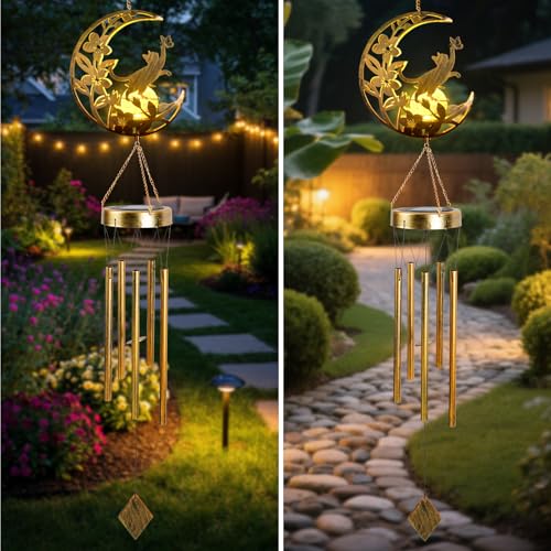 Solar Moon Cat Decorative Light Gift