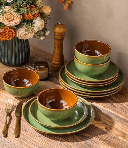 Porcelain Dinnerware Sets for 4 (12 Count)