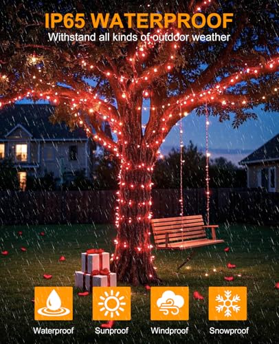 157FT 480 LED Christmas Lights Outdoor