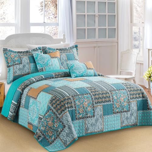Cotton Quilt Queen Size Bedding Set