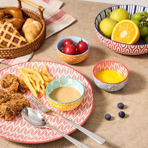 Ceramic 4 OZ Dipping Bowls Set of 6 (6 Count)