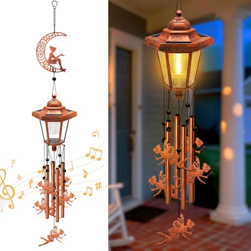 Large Solar Moon Fairy Wind Chimes