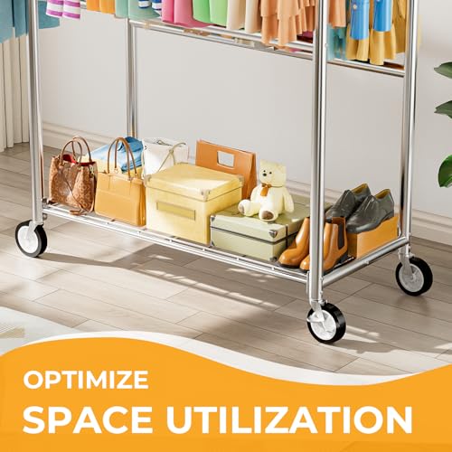 Heavy Duty Clothes Rack Load 1060LBS