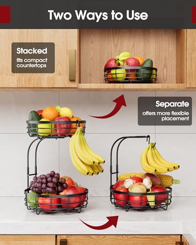 Fruit Basket for Kitchen Counter