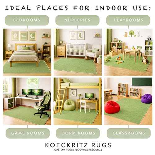 Soft & Colorful 3' x 12' Kids Classroom Area Rug