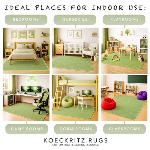 Soft & Colorful 12' x 15' Kids Classroom Area Rug