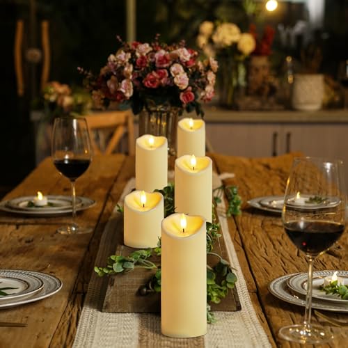 Outdoor Waterproof Flameless Candles (5 Count)