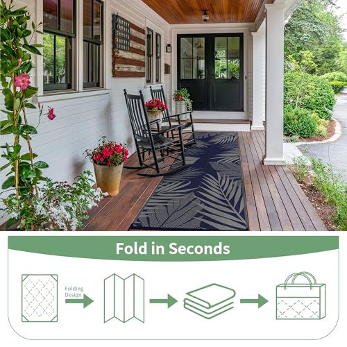 Outdoor Rug Waterproof Plastic Runner Rugs (2880 sq in Count)