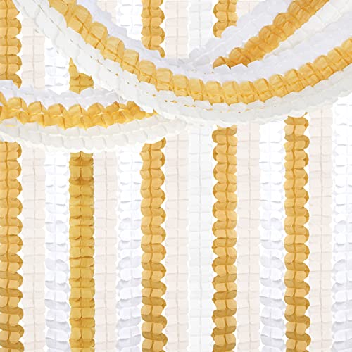 White Ivory Gold Party (12 Count)