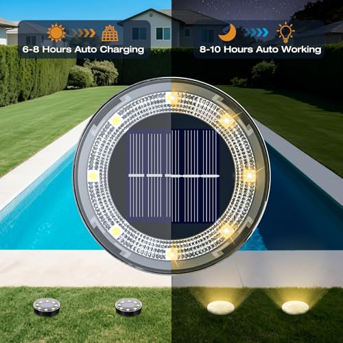 Mini Outdoor Solar Lights (8 Count)