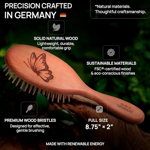 Wooden Hair Brush