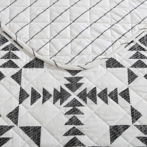 Queen Reversible 100% Cotton Quilt Sets with Shams