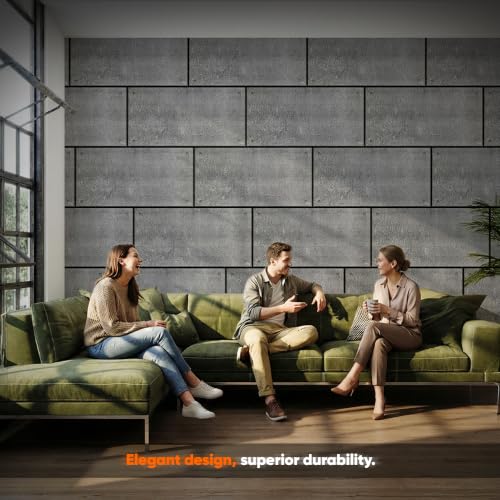 3D Concrete Look Wall Panels