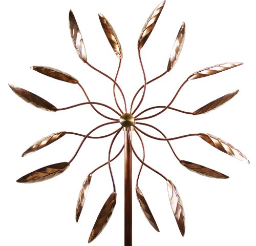 Kinetic Copper Wind Sculpture