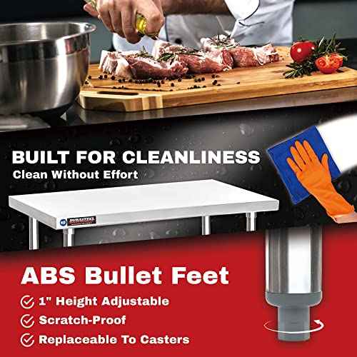 30x24 Small Stainless Kitchen Island