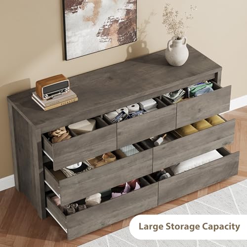 7 Drawer Dresser for Bedroom