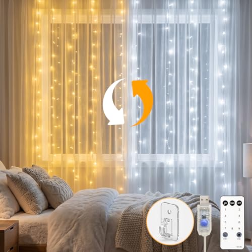 Color Changing Curtain Lights