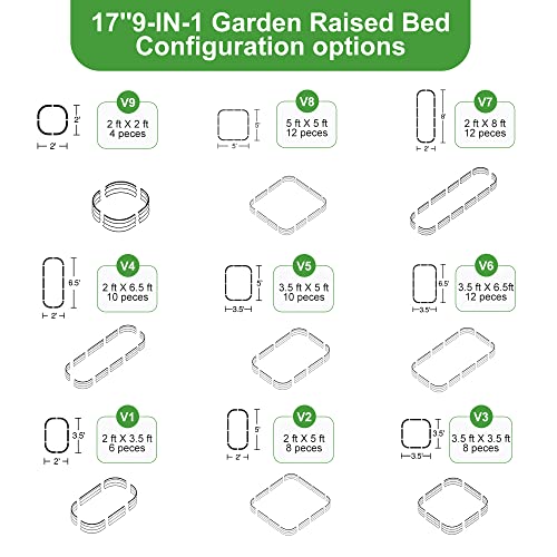 8x2 Galvanized Raised Garden Bed
