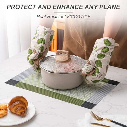 Placemats Set of 6 Washable Indoor (6 Count)