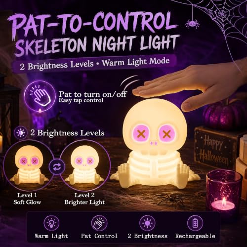 Skull Silicone Night Light