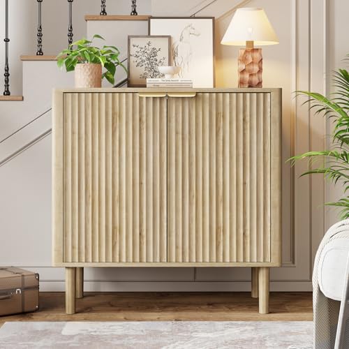 Sideboard Buffet Cabinet with Storage 31.5" (2 Count)