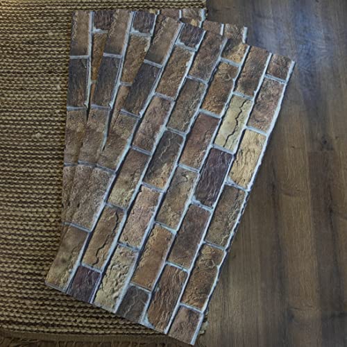 3D Wall Panels Faux Brick (53 Sq Ft)
