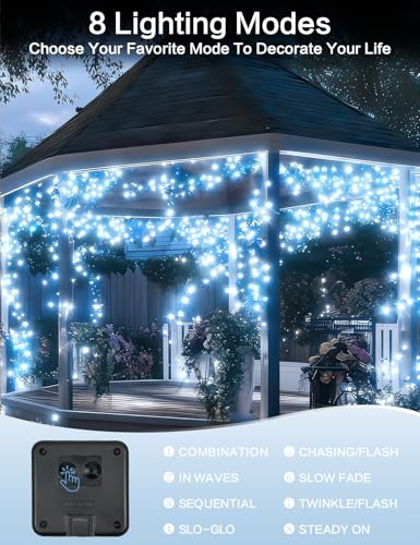 Solar String Lights Outdoor (6 Count)