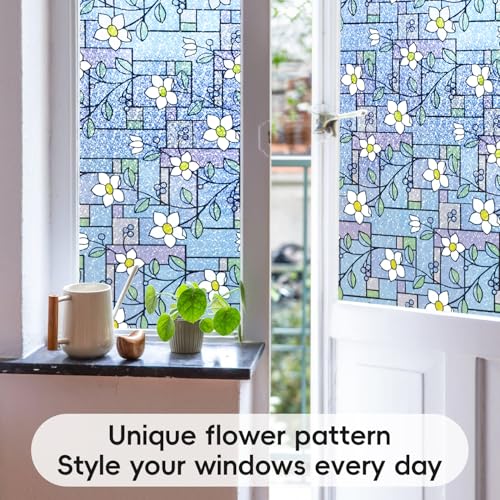 Stained Glass Window Film (12.898 Sq Ft)
