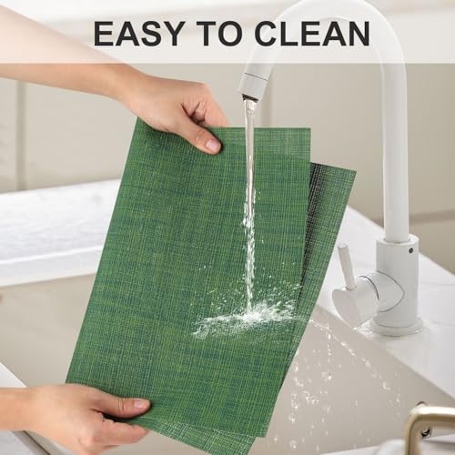 Vinyl Placemats Set of 6 (4 Count)