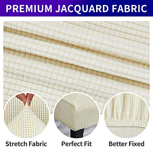 Stretch Chair Covers for Dining Room Set of 2