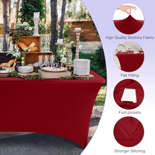 6FT Spandex Table Cover