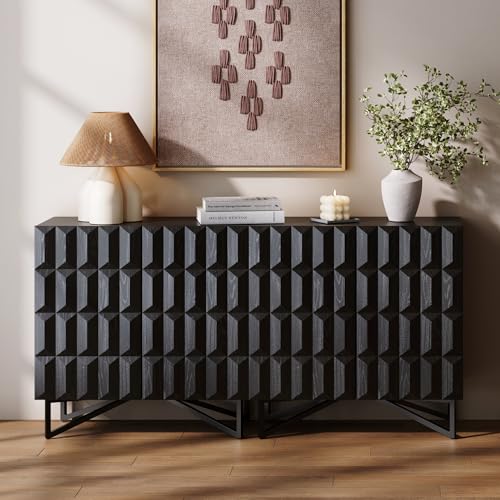 Wolfie Wooden Contemporary Entryway Cabinet
