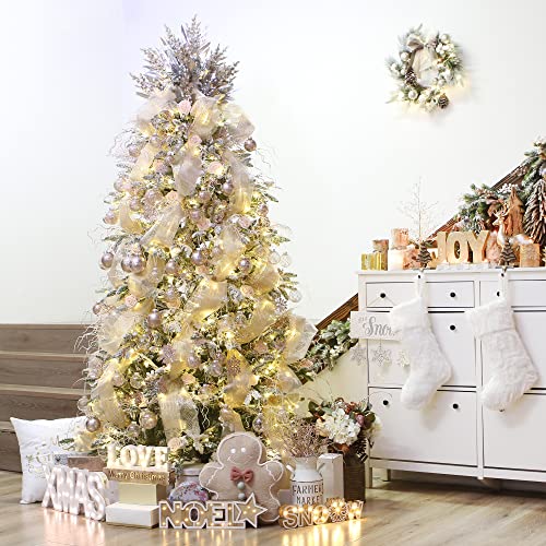 25 Pack Assorted Clear Christmas Ball Ornaments (25 Count)