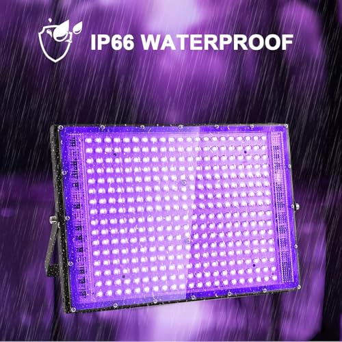 4 Pack 300W Black Lights (4 Count)