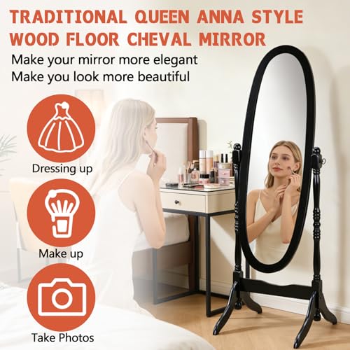 Full Length Mirror with Stand