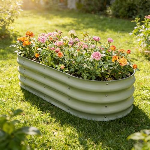 Gardmax Galvanized Raised Garden Bed
