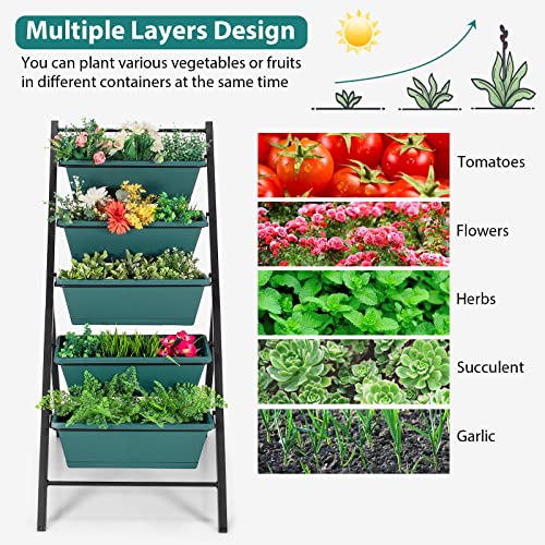 5 Tier Vertical Garden Planter