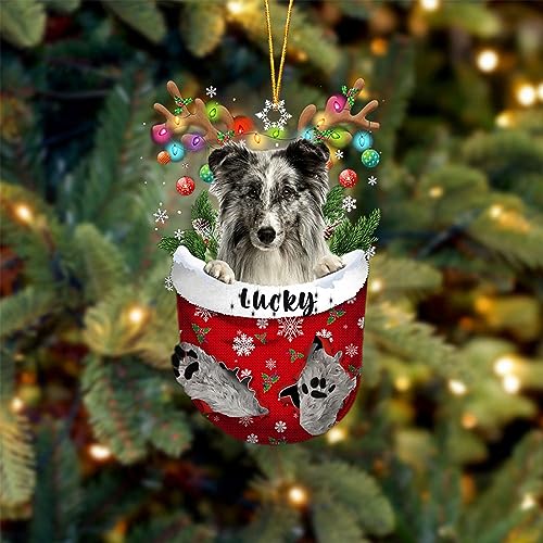 Shetland Sheepdog 1 Dog Christmas Ornament
