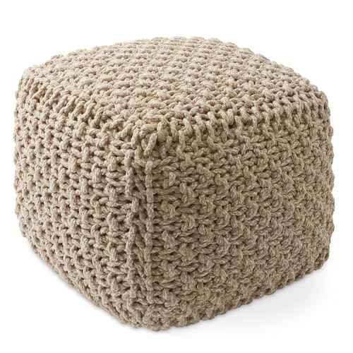 Square Pouf Ottoman
