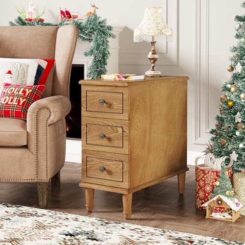 Solid Wood End Table Set of 2 (2 Count)
