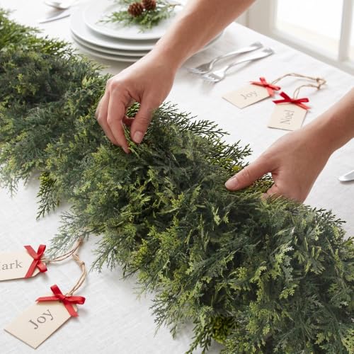 9FT Artificial Cedar Garlands