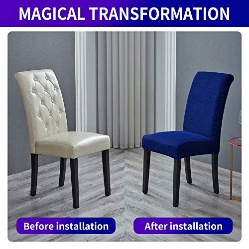 Stretch Chair Covers for Dining Room Set of 2