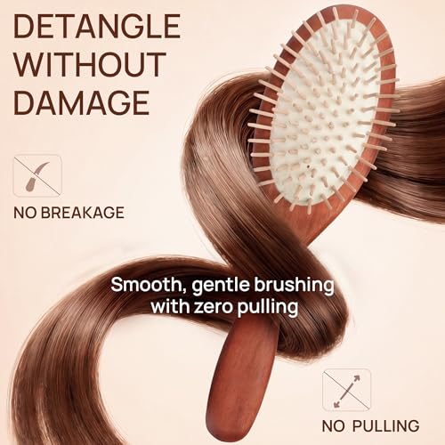 Wooden Hair Brush