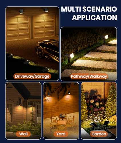 Solar Spot Lights Outdoor (2 Count)