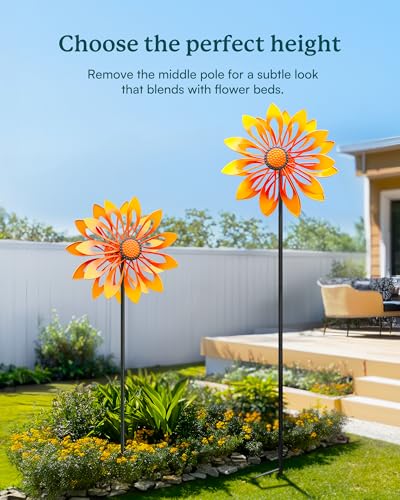 Sunflower Garden Wind Spinners