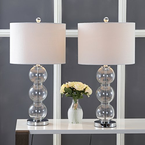 Bella 27" Glass Table Lamp (2 Count)